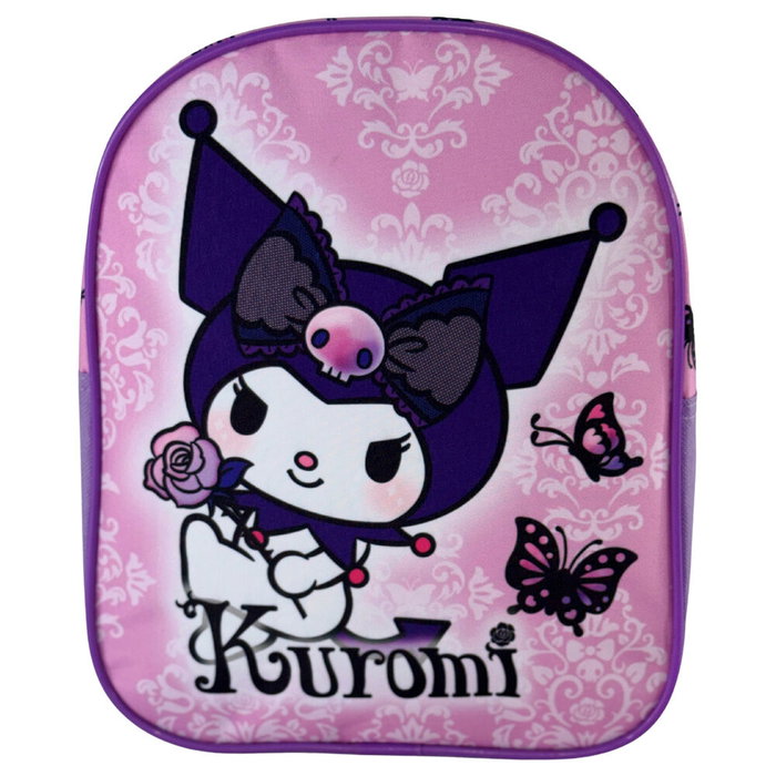 MANENTI Mochila Kuromi Hello Kitty Purple 26cm MANENTI Mochila Kuromi Hello Kitty Purple 26cm