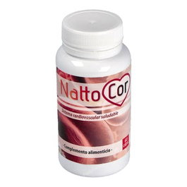 SALUDALKALINA Nattocor 60 Cápsulas para Circulación Sanguínea, Coagulación y Salud Cardiovascular