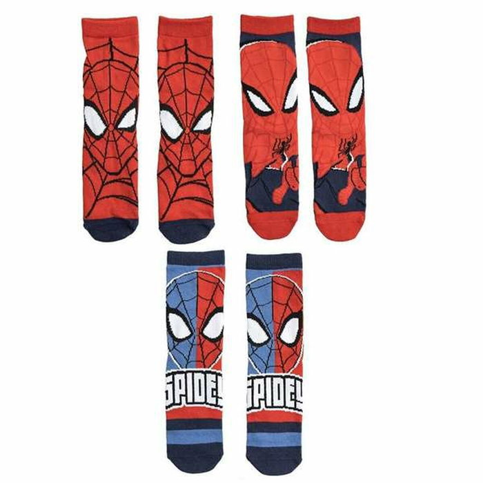 Cerdá Pack Calcetines 3 Piezas Spiderman T.27/30 Multicolor