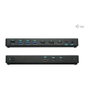 I-Tec Docking Station USB-C Triple Display Gen 2 Pro, 100W Power Delivery, 3 Pantallas 4K 120Hz, Gigabit Ethernet, Thunderbolt 3/4 compatible, Negro