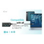 I-Tec Docking Station USB-C Triple Display Gen 2 Pro, 100W Power Delivery, 3 Pantallas 4K 120Hz, Gigabit Ethernet, Thunderbolt 3/4 compatible, Negro