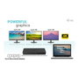 I-Tec Docking Station USB-C Triple Display Gen 2 Pro, 100W Power Delivery, 3 Pantallas 4K 120Hz, Gigabit Ethernet, Thunderbolt 3/4 compatible, Negro