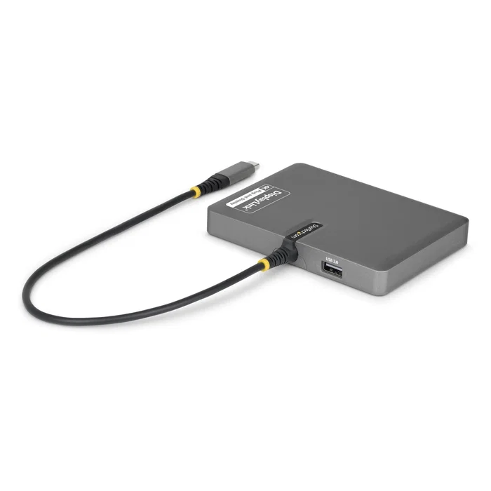 StarTech.com Adaptador USB-C a 4 Monitores DisplayPort 4K 60Hz con PD 140W y USB-A Gris StarTech.com Adaptador USB-C a 4 Monitores DisplayPort 4K 60Hz con PD 140W y USB-A Gris