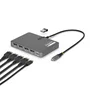 StarTech.com Adaptador USB-C a 4x DisplayPort 4K 60Hz con PD 140W Gris