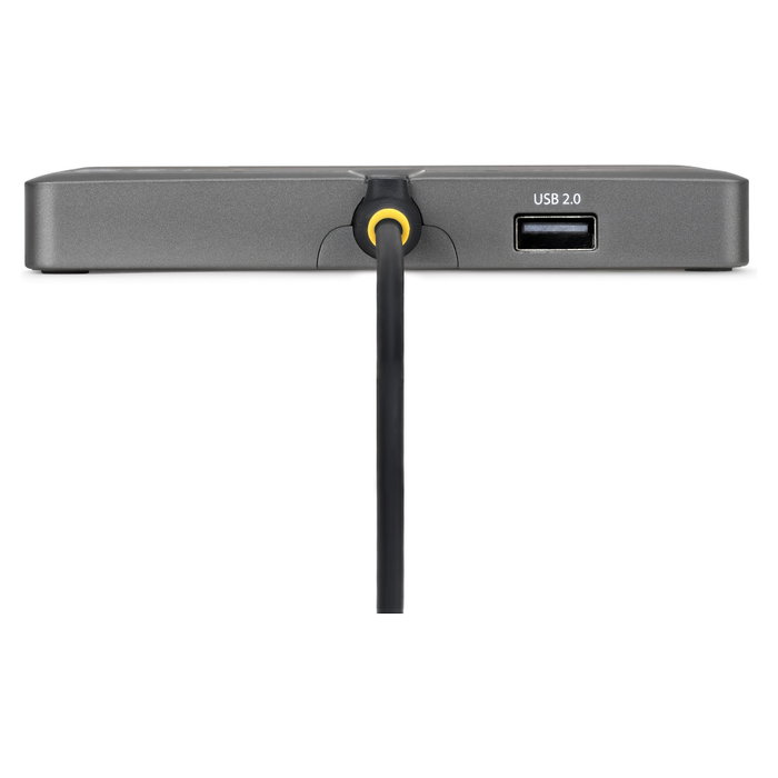 StarTech.com Adaptador USB-C a 4 Monitores DisplayPort 4K 60Hz con PD 140W y USB-A Gris StarTech.com Adaptador USB-C a 4 Monitores DisplayPort 4K 60Hz con PD 140W y USB-A Gris