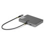 StarTech.com Adaptador USB-C a 4x DisplayPort 4K 60Hz con PD 140W Gris