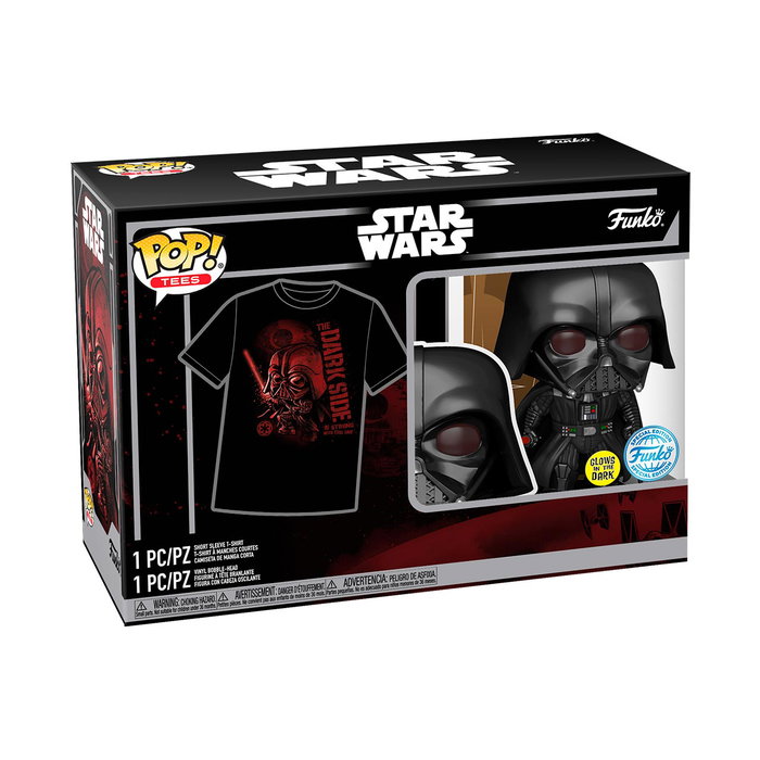 Funko Pop & Tee Darth Vader Star Wars Talla M 76897