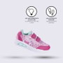 Deportiva Suela Pvc Con Luces Elásticos Peppa Pig Rosa 28