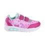 Deportiva Suela Pvc Con Luces Elásticos Peppa Pig Rosa 28
