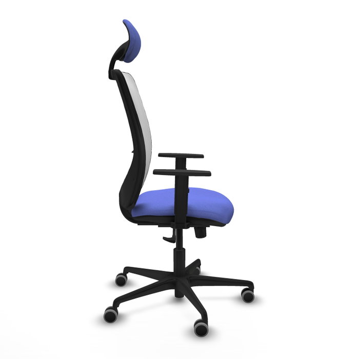 PIQUERAS Y CRESPO Silla de oficina Zulema Azul claro y Blanco PIQUERAS Y CRESPO Silla de oficina Zulema Azul claro y Blanco
