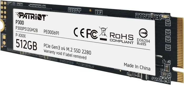 Patriot P300 512 GB M.2 NVMe SSD