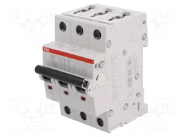 ABB S200 Interruptor magnetotérmico 3 polos 6A 6kA