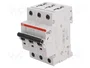 ABB S200 Interruptor magnetotérmico 3 polos 6A 6kA