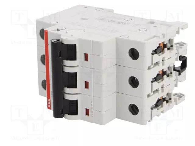 ABB S200 Interruptor magnetotérmico 3 polos 6A 6kA