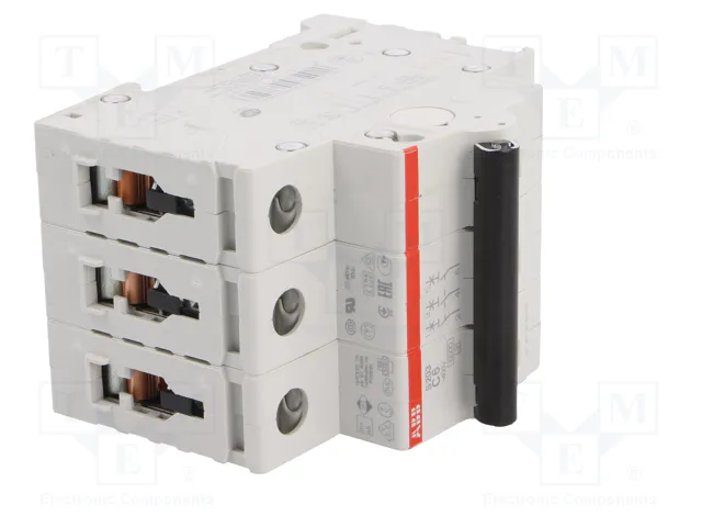 ABB S200 Interruptor magnetotérmico 3 polos 6A 6kA