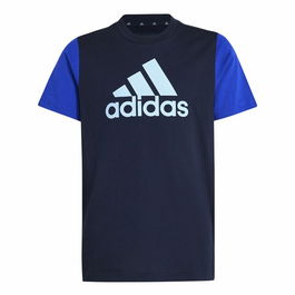 Camiseta de Manga Corta Niño Adidas Essentials Azul