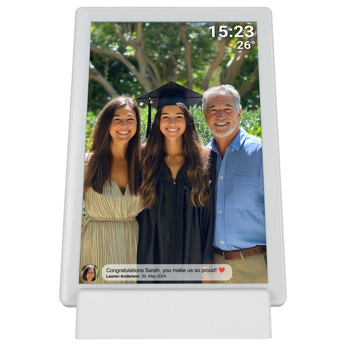 Denver Frameo PFF-1070 Marco Digital 25,4 cm (10,1 Pulgadas) 16GB WiFi Blanco