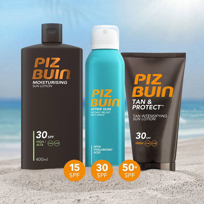 Piz Buin Moisturising Loción Solar SPF 30, 400 ml Piz Buin Moisturising Loción Solar SPF 30, 400 ml