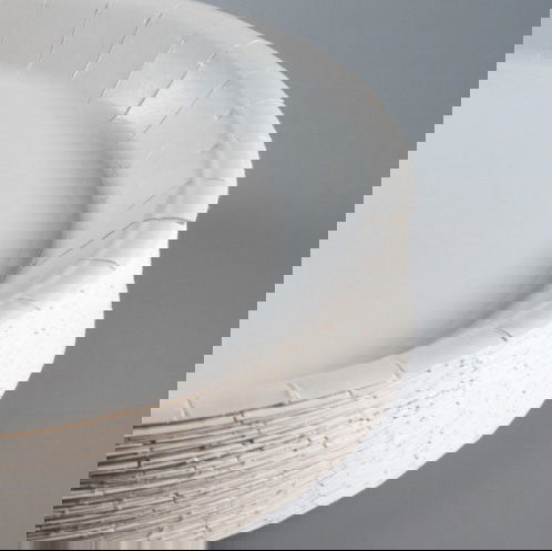 Algon Set 3 Platos Redondos Cart Natural 28 cm (24 Unidades)