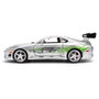 Jada Toyota Supra 1995 de Brian Fast & Furious escala 1:24