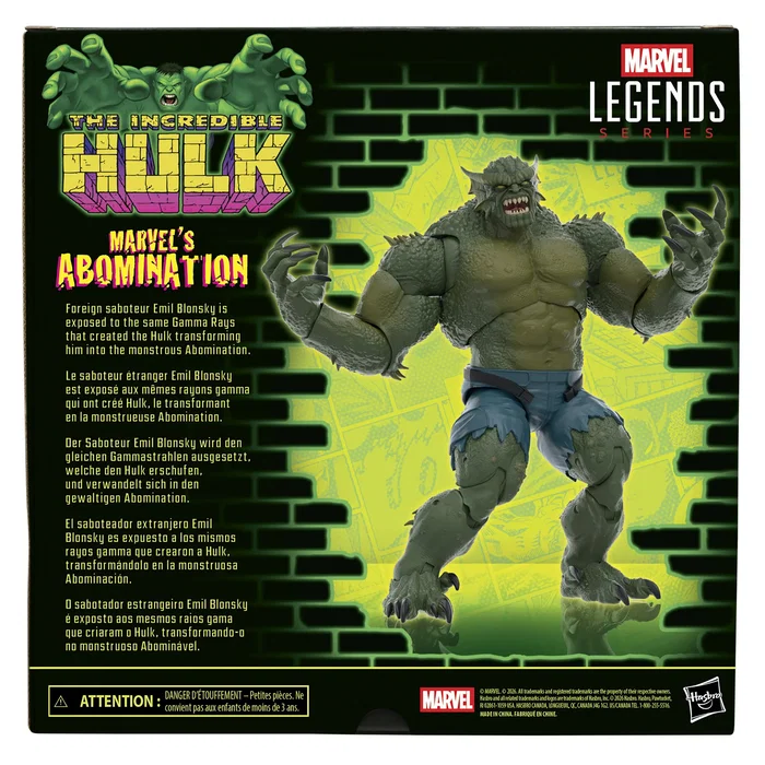 Hasbro Marvel Legends Series Abomination 15 cm Hasbro Marvel Legends Series Abomination 15 cm