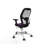 PIQUERAS Y CRESPO Silla de oficina Jorquera Morado/Blanco