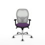 PIQUERAS Y CRESPO Silla de oficina Jorquera Morado/Blanco