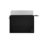 Native Union Stow Lite Sleeve para MacBook 14" Negro, Protección Ajustada, Interior Acolchado Reciclado y Cremallera Repelente al Agua