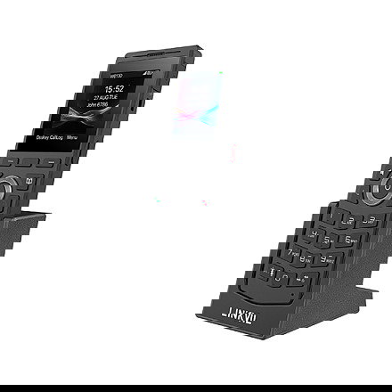 Fanvil W710P Sistema DECT Teléfono Móvil IP Negro Terminal Inalámbrico Protección contra Caídas Pantalla LCD 2"