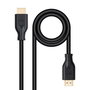 Nanocable Cable HDMI V2.0 4K@60Hz 18Gbps 1.5m Negro