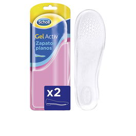 Scholl Plantillas Gelactiv para Zapatos Planos Comodidad Todo el Día 1 Unidad