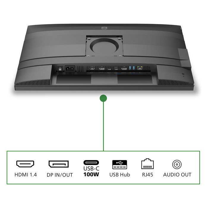 Philips 24B2G5301/00 Monitor de 23.8" Full HD IPS 1080p con USB-C 100W, Altavoces, KVM y Soporte Ergonómico Giratorio y Ajustable en Altura - Negro Philips 24B2G5301/00 Monitor de 23.8" Full HD IPS 1080p con USB-C 100W, Altavoces, KVM y Soporte Ergonómico Giratorio y Ajustable en Altura - Negro