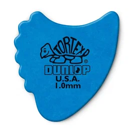 Dunlop Púas Tortex Fin 1,0 mm (Pack de 72)