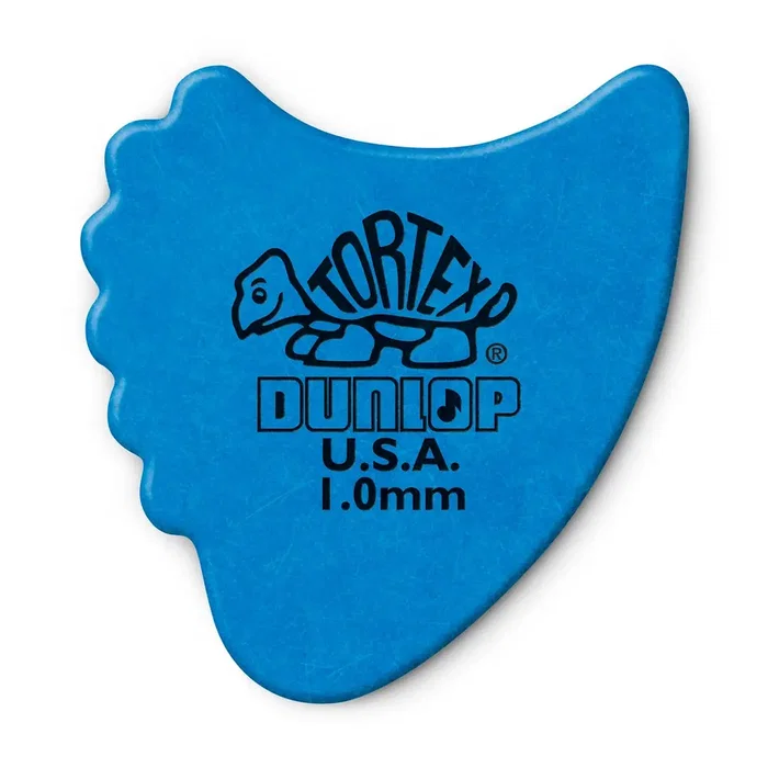 Dunlop Púas Tortex Fin 1,0 mm (Pack de 72) Dunlop Púas Tortex Fin 1,0 mm (Pack de 72)