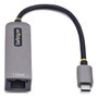 StarTech.com Adaptador de Red USB-C a Ethernet Gigabit, PD 100W, Gris
