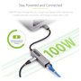StarTech.com Adaptador de Red USB-C a Ethernet Gigabit, PD 100W, Gris