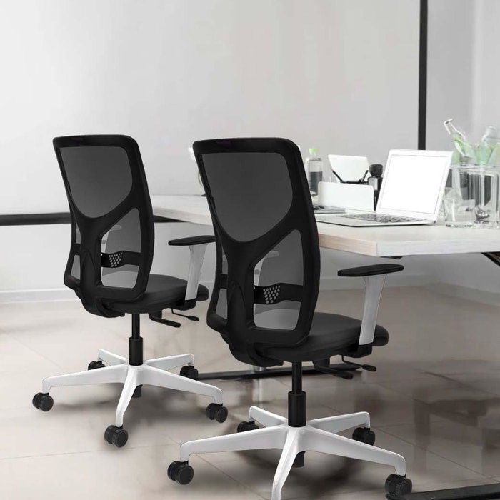 PIQUERAS Y CRESPO Silla de oficina Motilla con mecanismo Sincro/Traslack, Amarillo y Negro PIQUERAS Y CRESPO Silla de oficina Motilla con mecanismo Sincro/Traslack, Amarillo y Negro