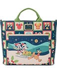 LOUNGEFLY Bolso mochila Mickey & Minnie Holiday Disney