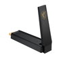 MSI GUAXE54 Adaptador USB WiFi 6E AXE5400 Tribanda 2.4GHz/5GHz/6GHz hasta 574+2402+2402 Mbps con Antenas de Alta Ganancia