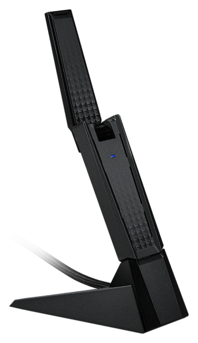 MSI AXE5400 Adaptador de Red WiFi 6E USB 3.2 Gen 1