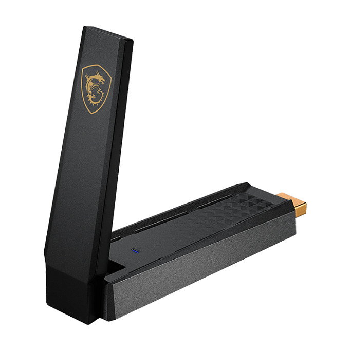 MSI AXE5400 Adaptador de Red WiFi 6E USB 3.2 Gen 1