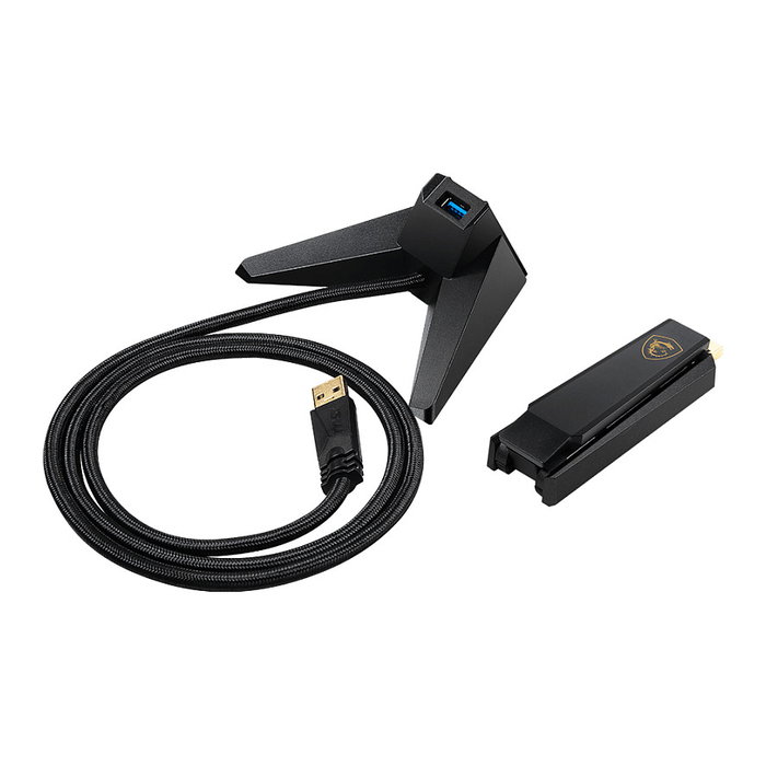MSI AXE5400 Adaptador de Red WiFi 6E USB 3.2 Gen 1