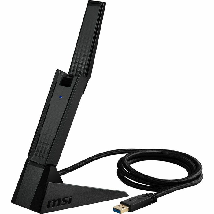 MSI AXE5400 Adaptador de Red WiFi 6E USB 3.2 Gen 1