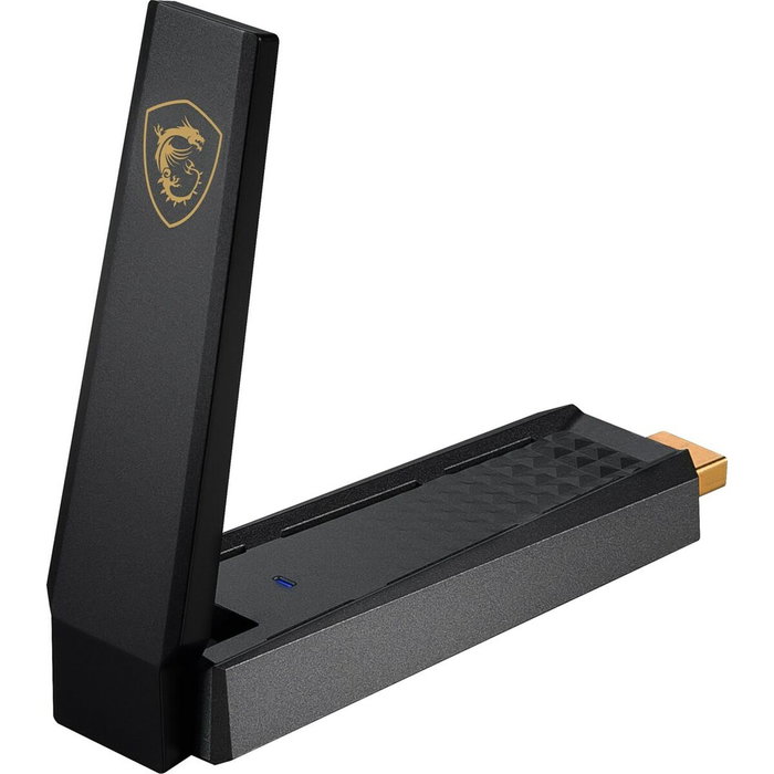 MSI AXE5400 Adaptador de Red WiFi 6E USB 3.2 Gen 1