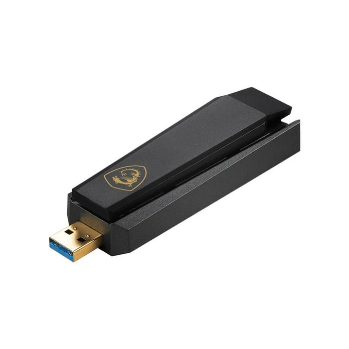 MSI AXE5400 Adaptador de Red WiFi 6E USB 3.2 Gen 1