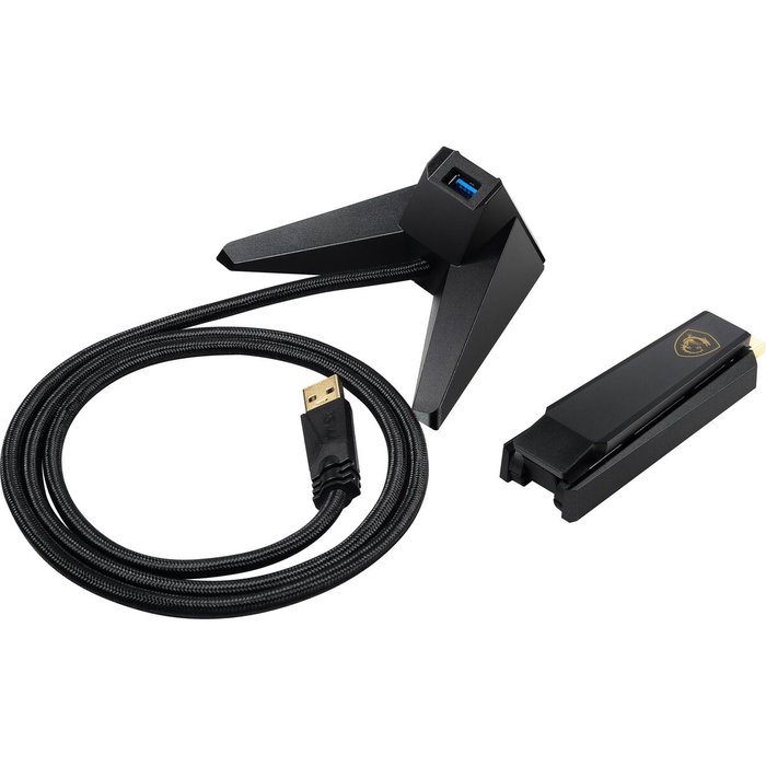 MSI AXE5400 Adaptador de Red WiFi 6E USB 3.2 Gen 1