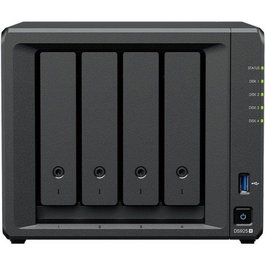 Synology DiskStation DS925+ NAS 4 Bahías 3.5'/2.5' con 8GB DDR4, 2x 2.5GbE, Ranuras M.2 NVMe, Formato Torre, Expansible hasta 180TB