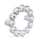 Giusti Pomo Zamak/Cristal Sinatra D85 C64 Cromo 12 Cristales Swarovski Originales Set de 15