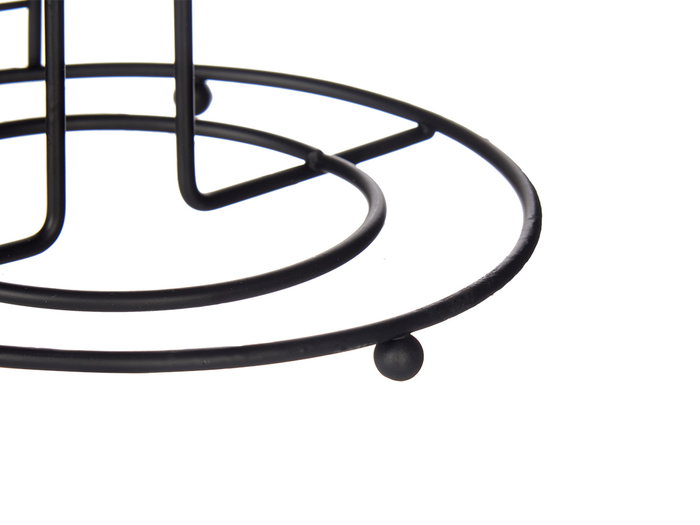 Kinvara Portarrollos de Metal Negro, Soporte para Rollos de Cocina o Papel, Dimensiones 18.5 x 32.5 x 18.5 cm (Set de 6) Kinvara Portarrollos de Metal Negro, Soporte para Rollos de Cocina o Papel, Dimensiones 18.5 x 32.5 x 18.5 cm (Set de 6)
