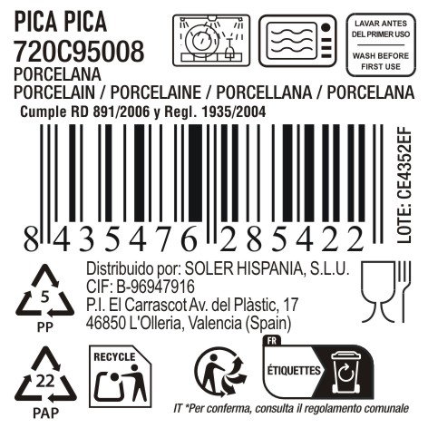 La Mediterranea Bol Aperitivo Pica-Pica (24 Unidades)
